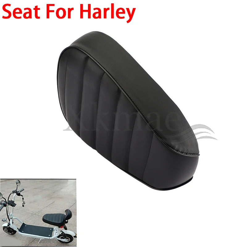 

Новинка, подушка для спинки пассажирской сиденья для Harley Honda Suzuki, мотоциклетное сиденье из синтетической кожи