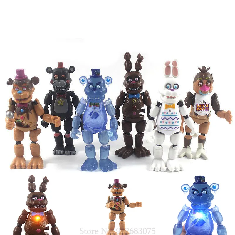 Искусственная крутая аниме-Фигурка пять ночей у Фредди съемный шарнир Fnaf милая