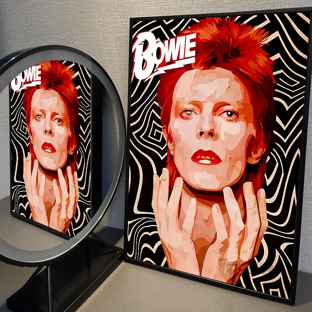 Британский рок-певец D-David_B-Bowie постер настенное искусство домашний декор комнаты