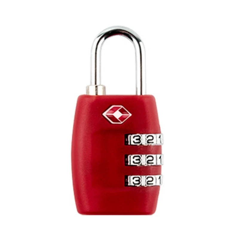 

3-Digit Combination Padlocks TSA Locks Luggage Travel Accessories Gift 517D