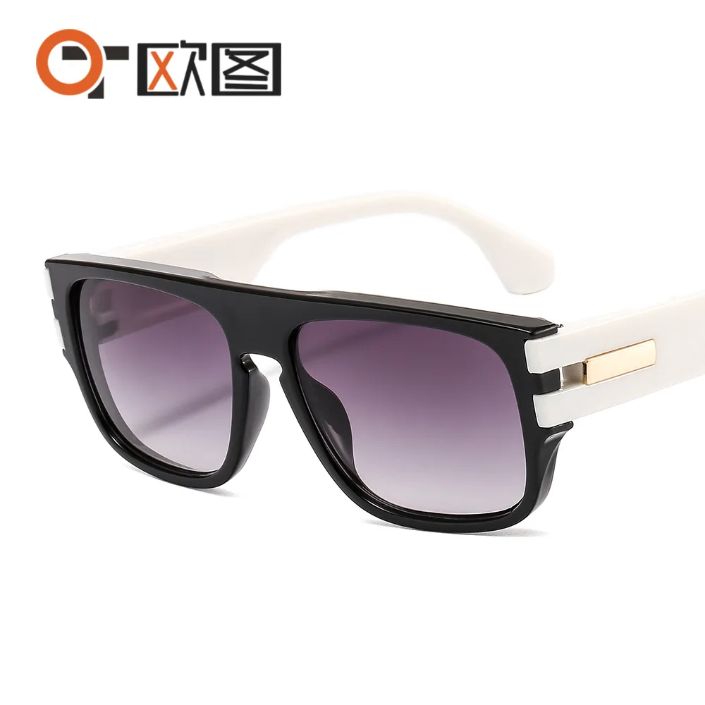 

Солнцезащитные очки с широкими дужками женские, роскошные брендовые дизайнерские модные простые винтажные солнечные очки, 2022