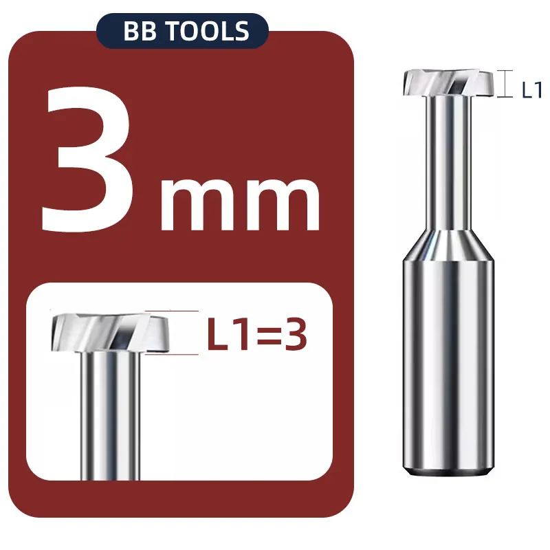 

BB Т-образная фреза твердосплавная 3-20 мм