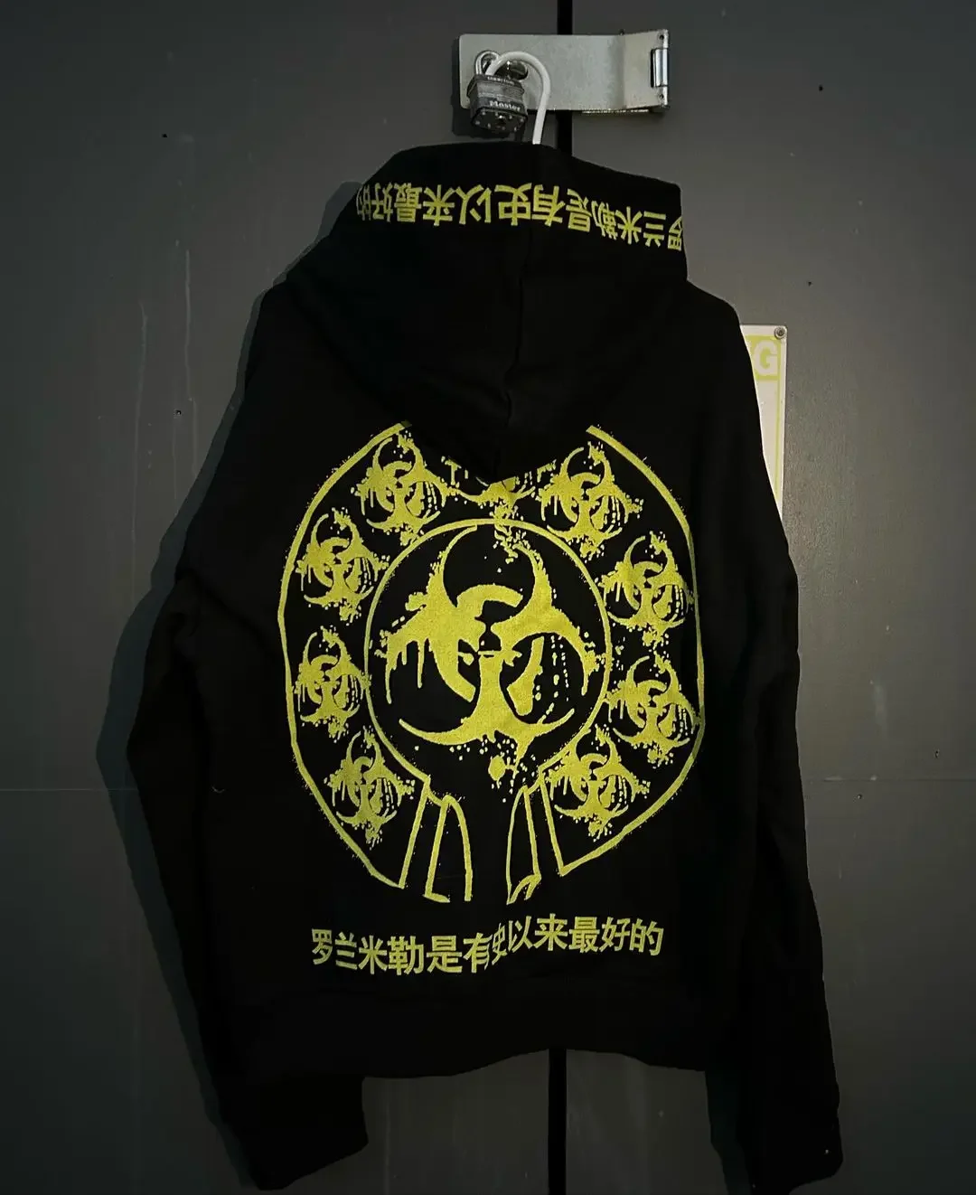 Drolandmiller панк готические толстовки женские уличные топы гранж пары толстовка в