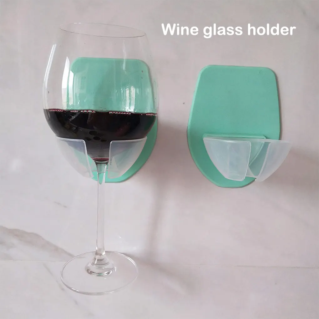 

Держатель для бокала вина, пластиковая подставка для стаканчиков, крепкая стойка для тяжелых условий хранения, кронштейн для душа, домашний бар, принадлежности