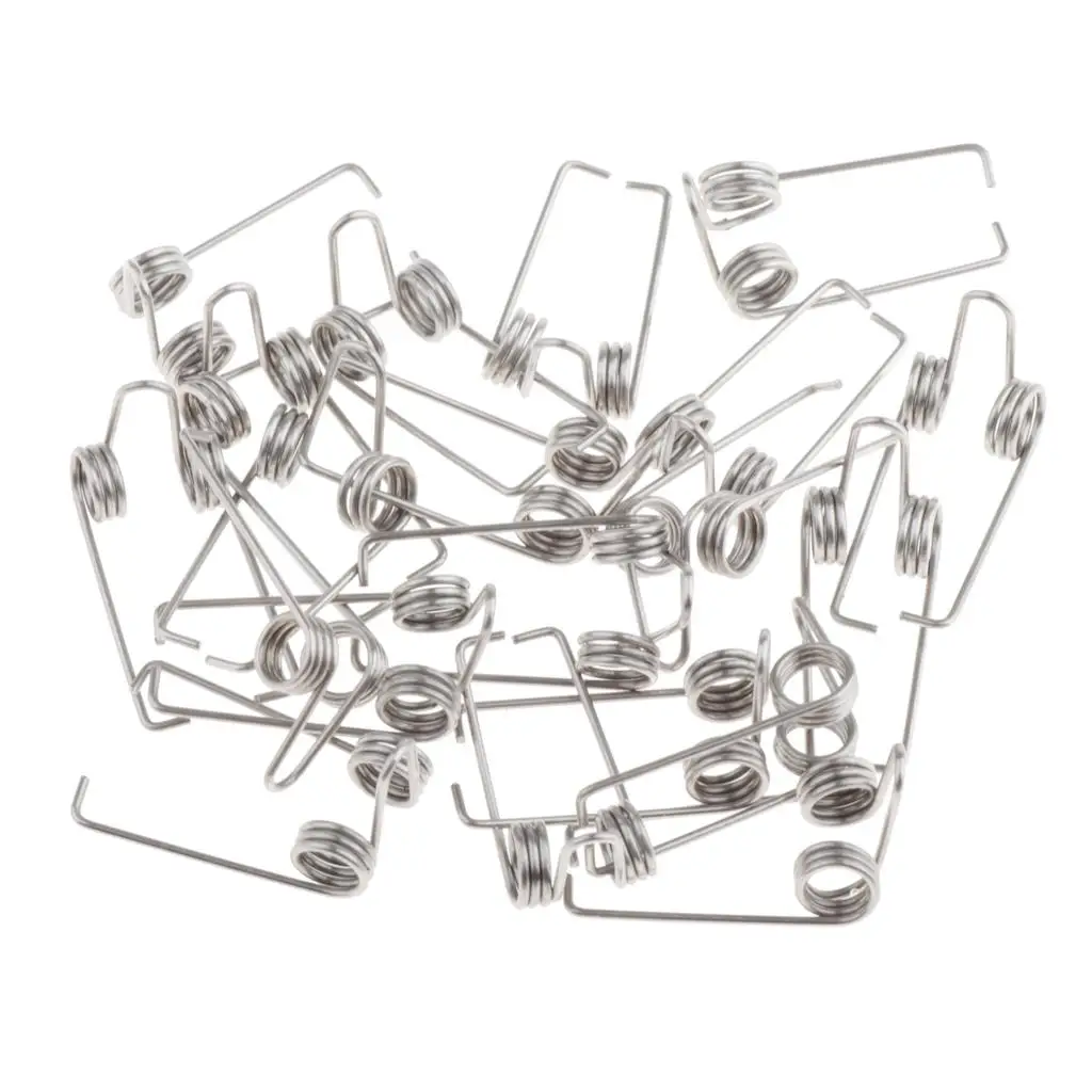 20pcs/pack Trombone / Spit Valve Spring Silver Parts Accessory