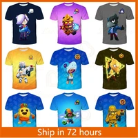 3d tees boys girls harajuku browings colt and star leon wear kids t shirt game fashion short sleeve tops teen clothes