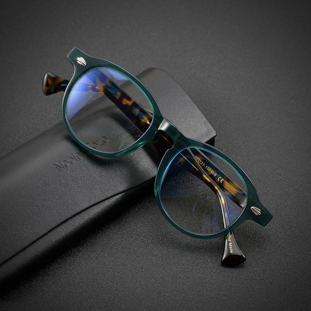 

Высококачественные дизайнерские брендовые ацетатные оправы для очков ручной работы в стиле ретро с широкими штанинами для женщин и мужчин, индивидуальные очки для чтения при близорукости