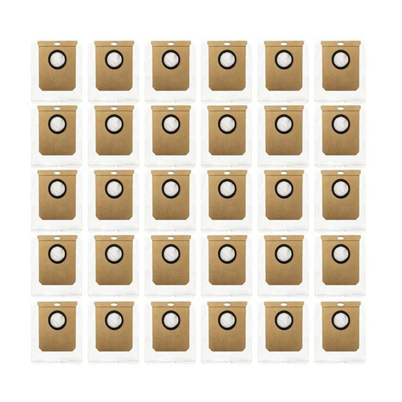 30 шт. для Conga Home Roidmi Eve Cc/Conga 10000 8090 Ultra 9090 Ai/Eufy L50 L60 Ses/Everybot Q5/Haier H9+ мешки пыли