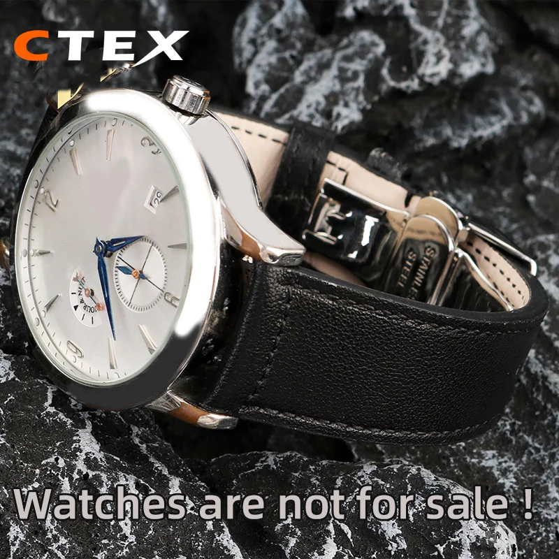 19mm 20mm 21mm New Stlye Genuine Leather Watch Bands For Jaeger-LeCoultre Master Series Waterproof Strap Black Brown Bracelet