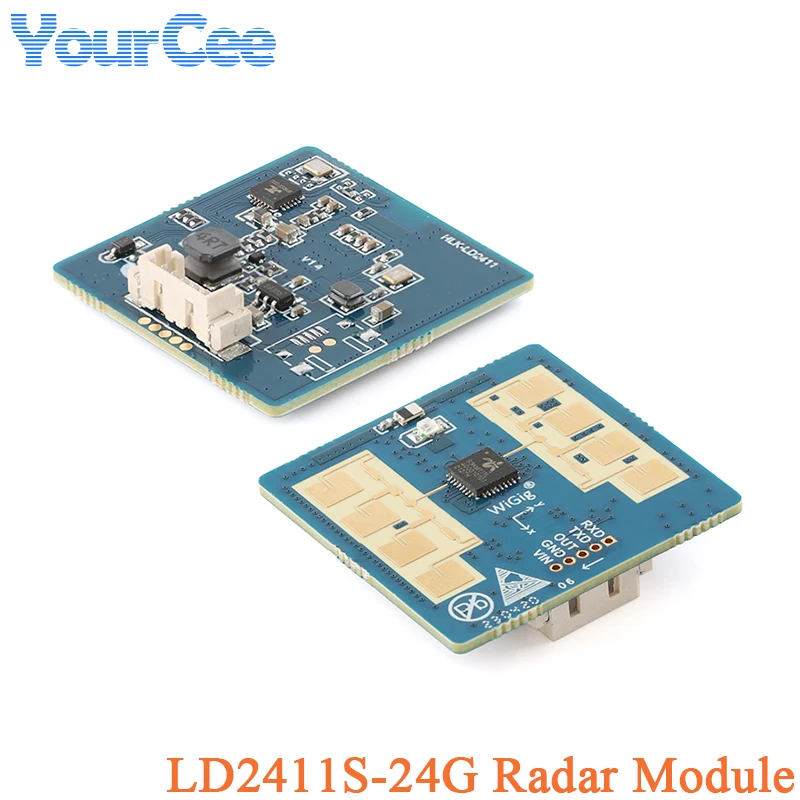 5 шт./1 шт. LD2411S-24G модуль радарного датчика дальности обнаружения человеческого
