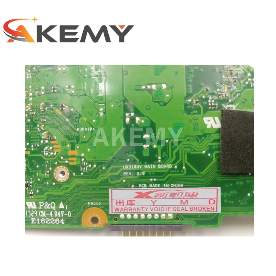 Новая материнская плата Akemy для ноутбуков 4G/Материнская ASUS UX310UQK UX310UQ UX310UVK UX310UV