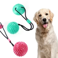 dog toy silicone interactive funny sucker ball pet puppy grinding chew bite toy cleaning supplies pet accessories