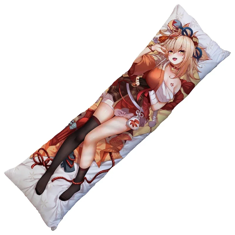 Yoimiya Dakimakura Genshin Impact Game наволочка обнимающая всего тела сексуальное домашнее