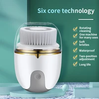 new usb household multi function electric face brush beauty instrument convenient facial cleansing instrument remover