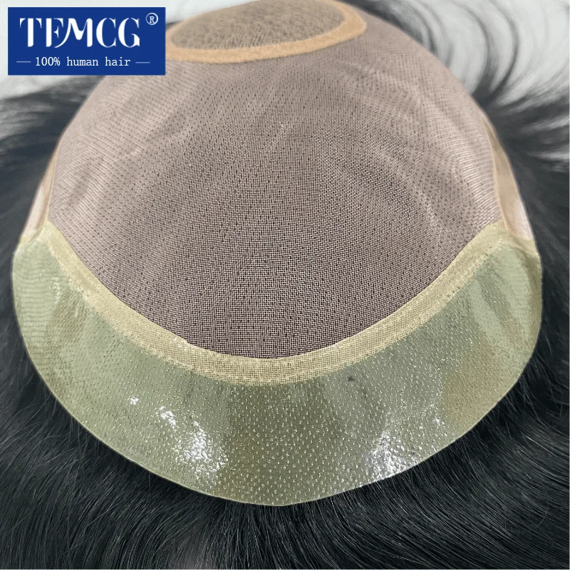 Рисунок 2 - Мужской тонкий моно-топ Toupee с шелковой основой