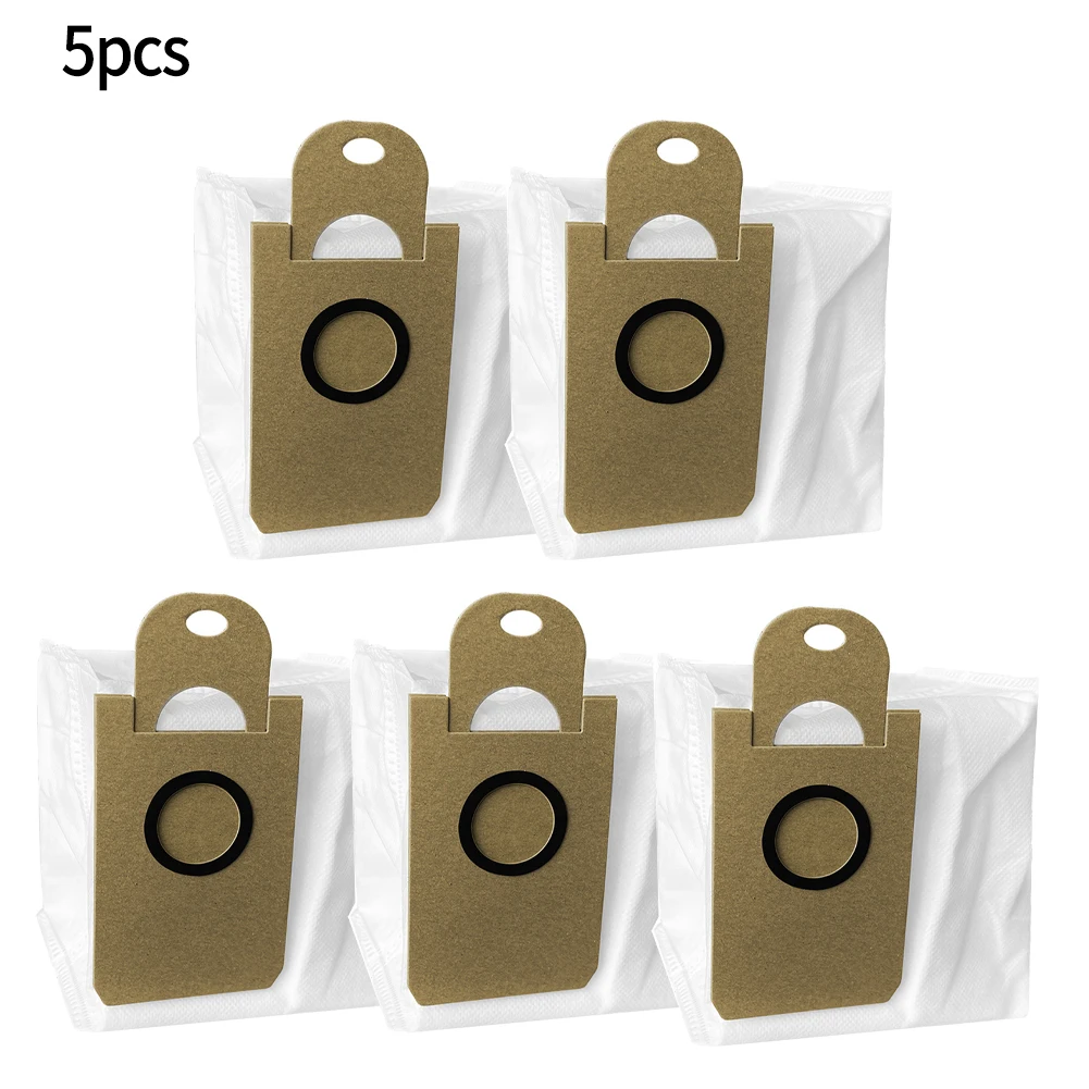 

5 Pack Reusable Dust Bag Parts For IHome AutoVac Nova Self Empty Robot Vacuum Cleaner Dust Bags Collector Sets Spare Parts Reus