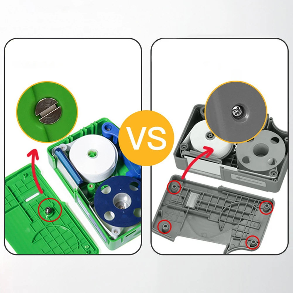 

Cleaner Cassette Fiber Optical Connectors End KCC-550 Lightweight Design Manual Operation Cassette 500+ Cleans