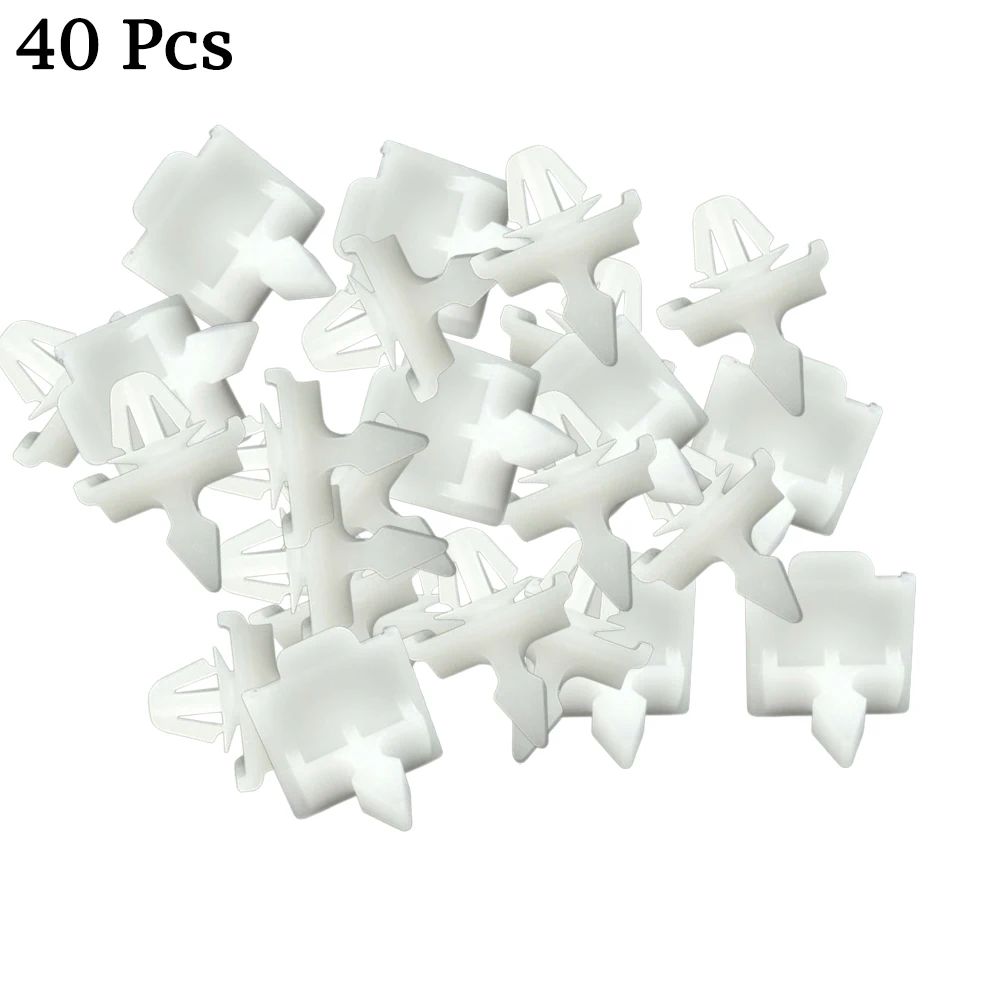 

Car Fender Liner Fastener Lower Panel Moulding Clip W124/W201 40pcs/Set
