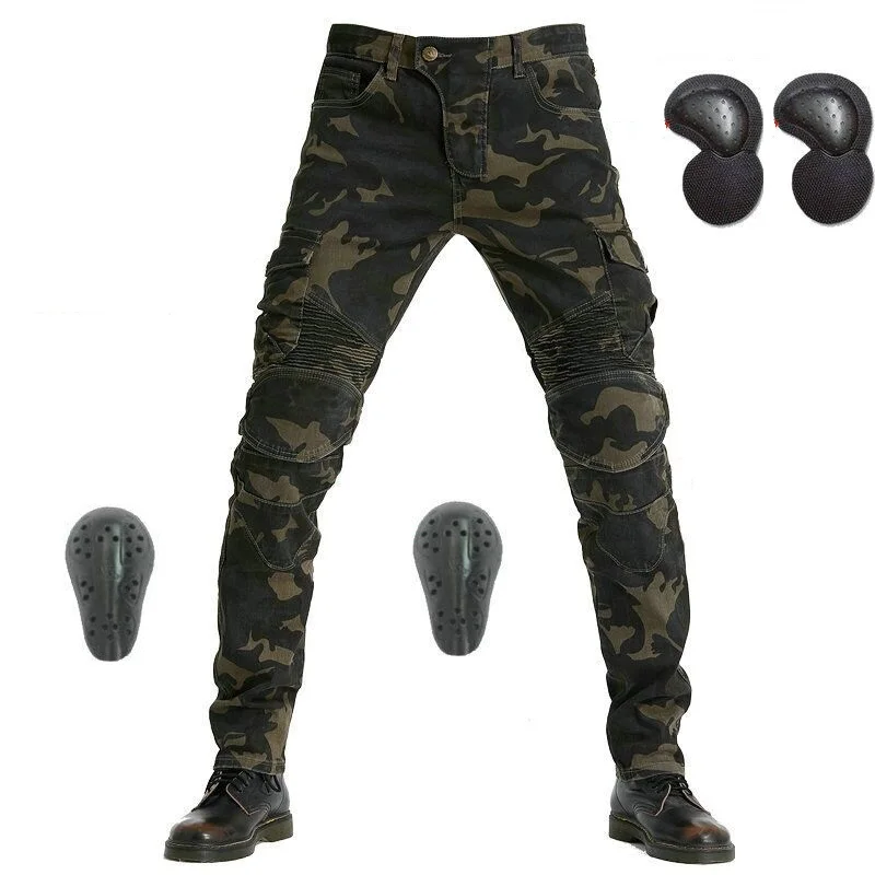 

New Motorcycle Pants Moto Men's Motocross Casual Riding Motorbike Touring Motocycle Street Jeans Trousers Protective Gear