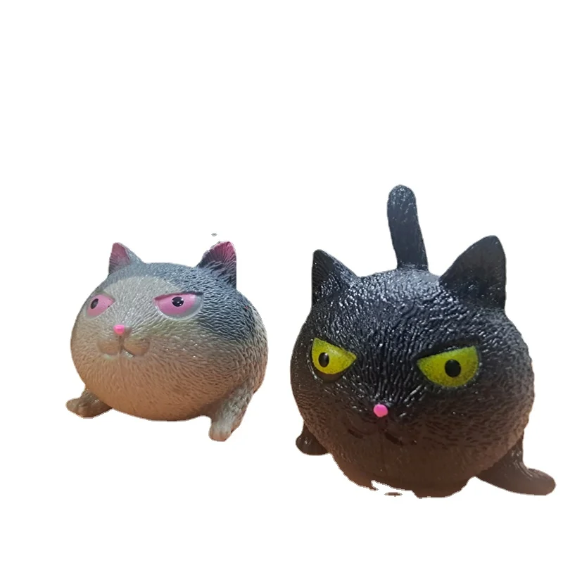 Big Anti Stress Kawaii Cat Squishy Toy for Children and Adult 18 TPR 4 Color Cute Slow Rising Animal Squeeze Toys for Girl enlarge