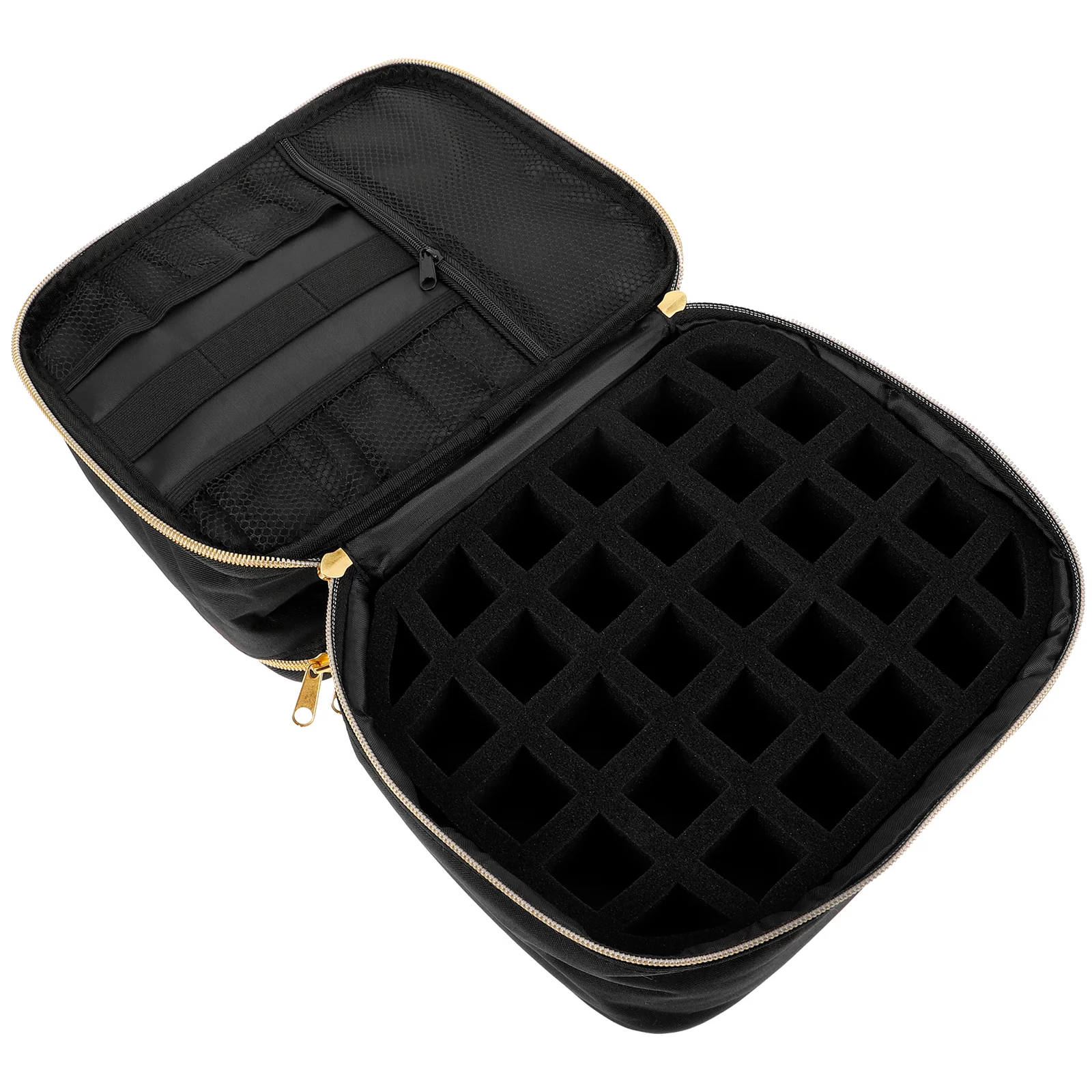 Чехол-органайзер для лака ногтей двухслойная водонепроницаемая сумка хранения