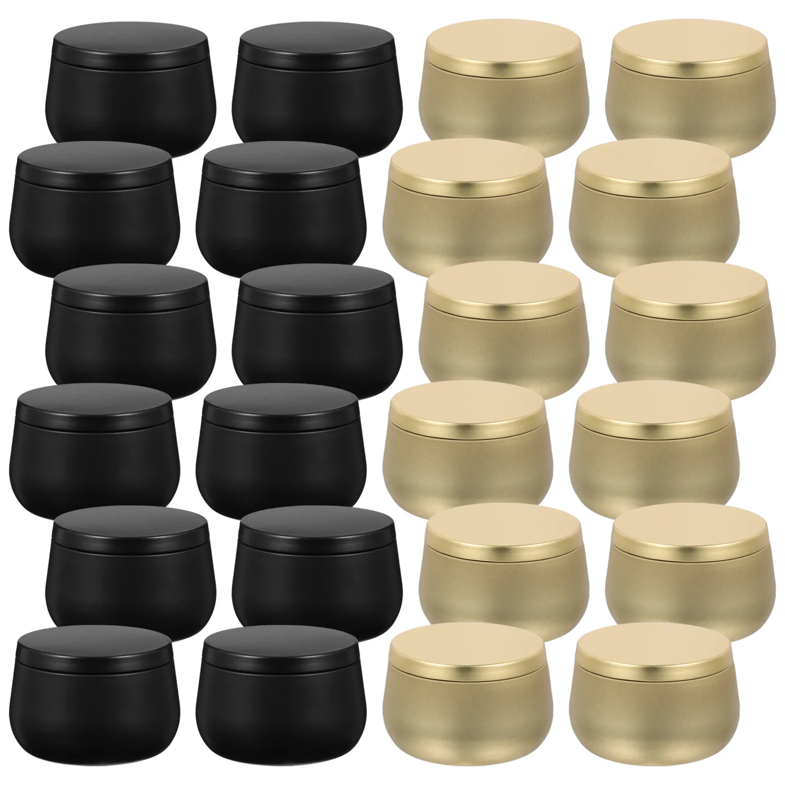 

24 Pcs Circle E Candles Aromatherapy Candles Candles Big Belly Jar