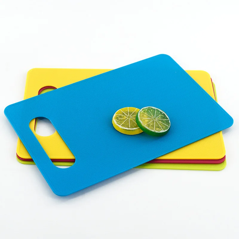 

Kitchen Tools Multicolor Easy To Clean Nonslip Plastic Chopping Board Food Cutting Block Mat Tool Kitchen Cook Supplies