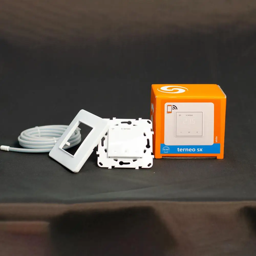 Терморегулятор terneo sx программируемый электронный сенсорный для всех тёплых