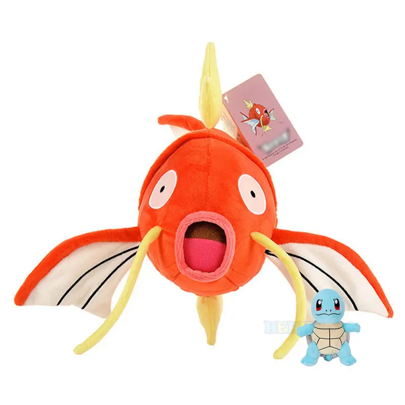 

Kawaii Magikarp Игрушка Аниме Фигурка искусственная игрушка милые Мультяшные животные рыба куклы познавательная Подушка подарок