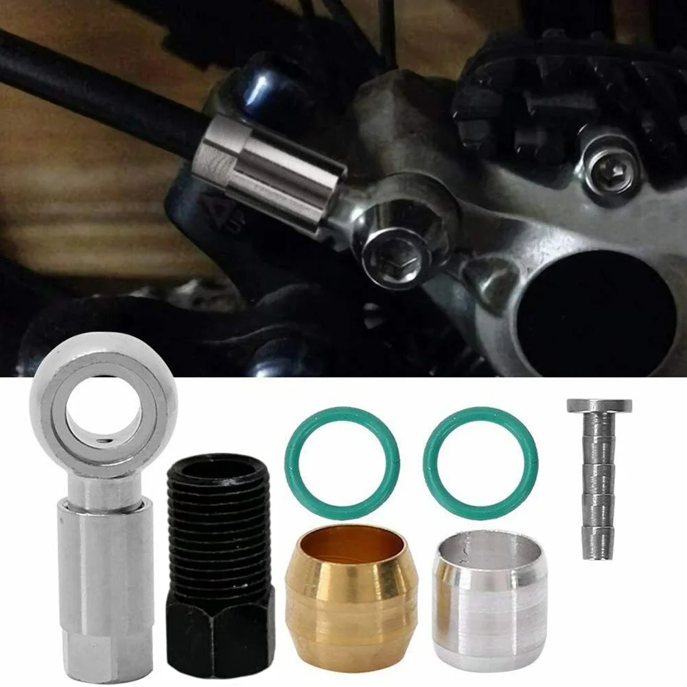 

Hydraulic Brake Connector Oil Needle Olive Head Tube Insert Set For SHIMANO SLX XT XTR BH90 Mountain Bicycle Brake Accessories