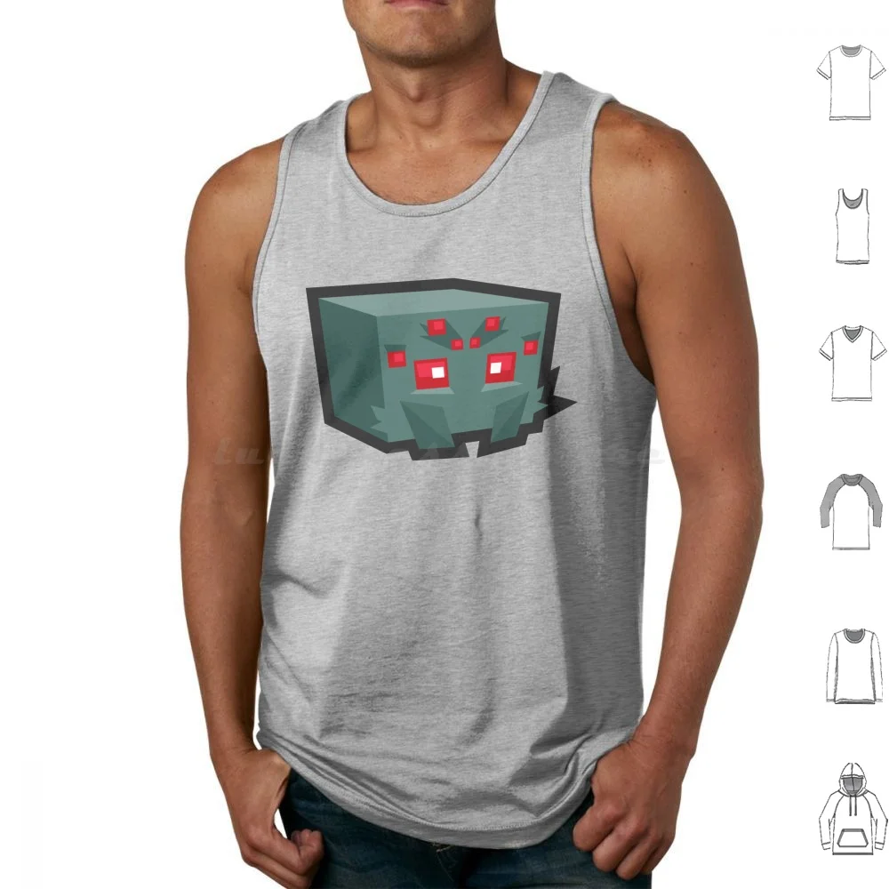 

Spider Tank Tops Print Cotton Earth Servers Classic Free Forge Hypixel Steve Planet Mojang Pewdiepie Cute Mob Block Mine