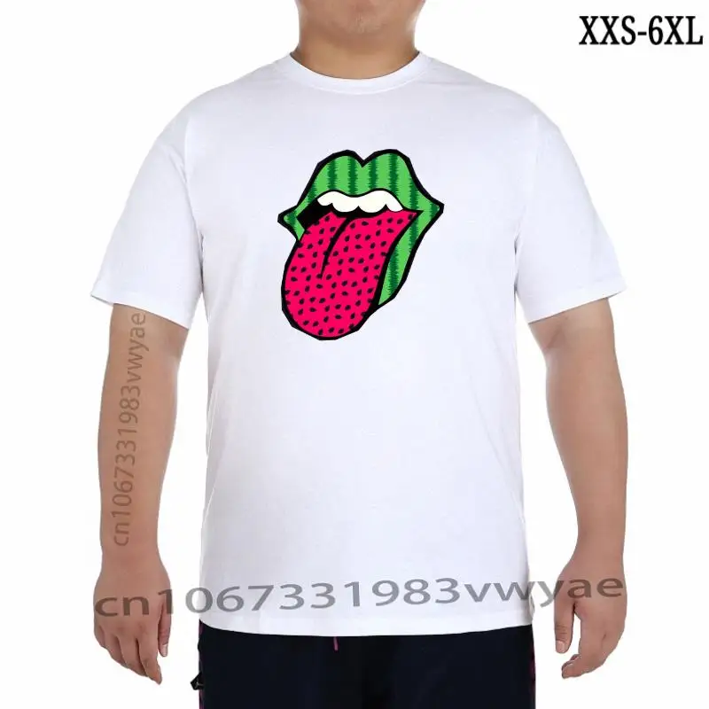 

Fashion Watermelon Lip Printed Women T Shirt Harajuku Short Sleeve Funny TShirt Cute Cartoon Printed Top Tees Female Clothes