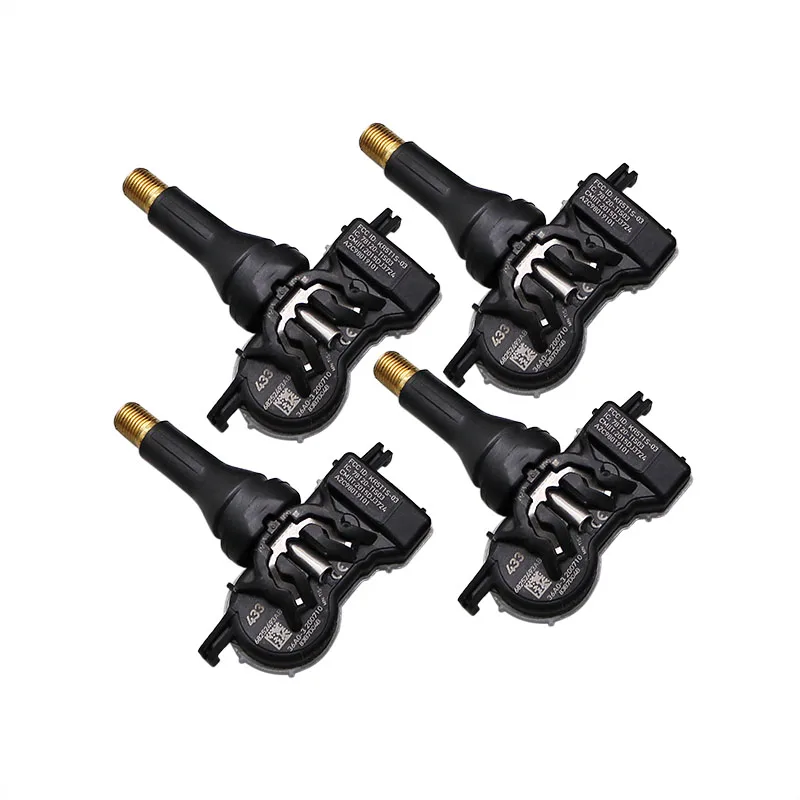 

Датчик давления в шинах 68252493AB, 4 шт., для 2016-2018 Dodge Durango Jeep Grand Cherokee TPMS 433 МГц 68193586AA 68193586AC