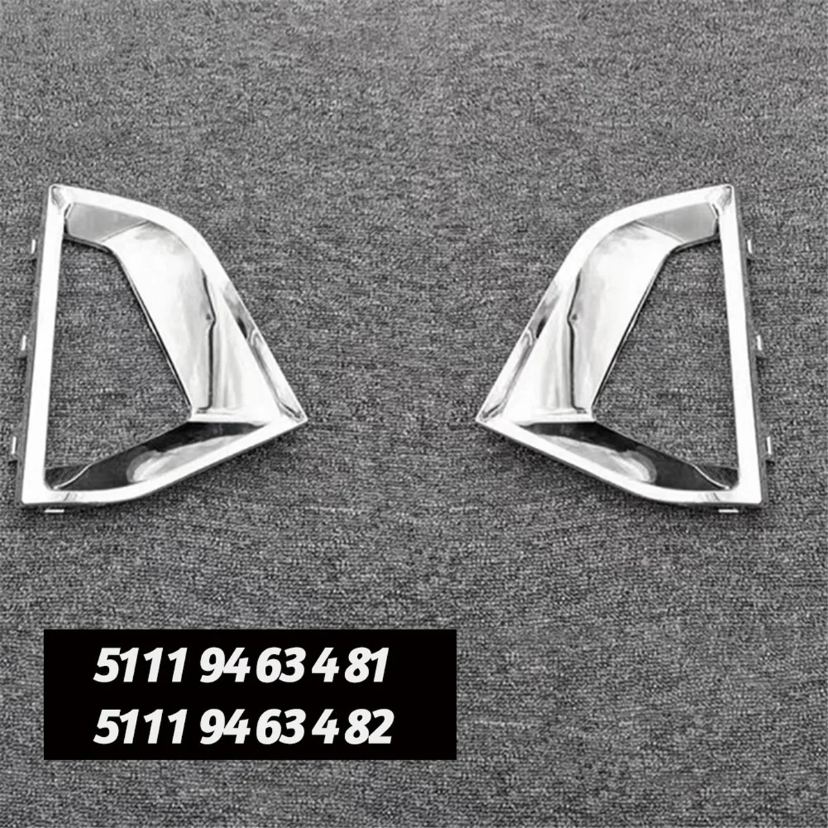 Накладка на передний бампер автомобиля противотуманная фара Frme 51119463481 51119463482 Для