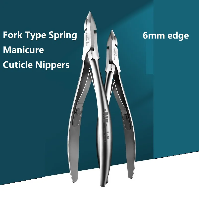 Ultra Sharp Manicure Cuticle Nippers Professional Cuticle Scissors Nail Skin Cutter Manicure Nippers Pedicure Pliers Nail Tool