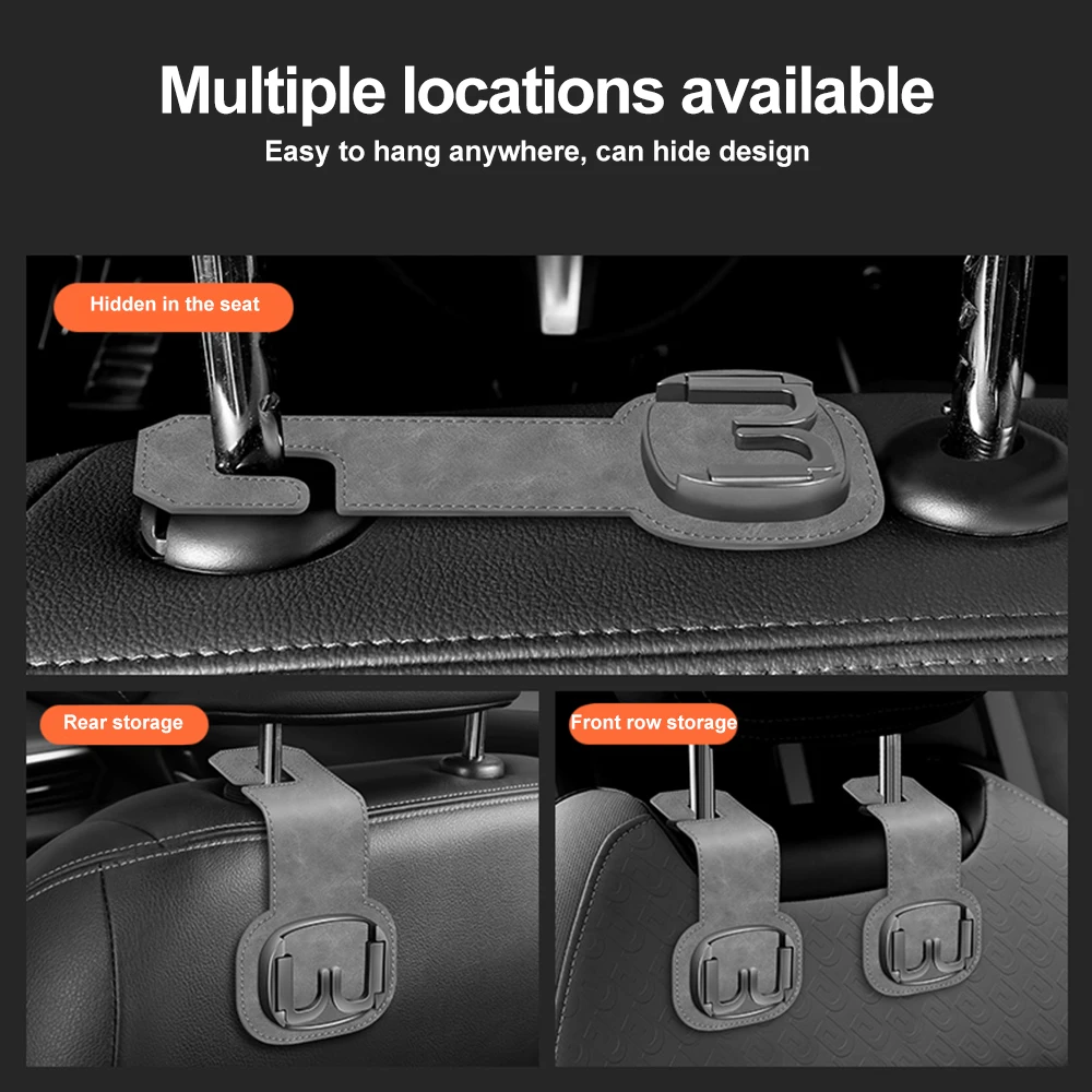 Крючки для подголовника автомобиля вешалка сумок органайзер на спинку сиденья