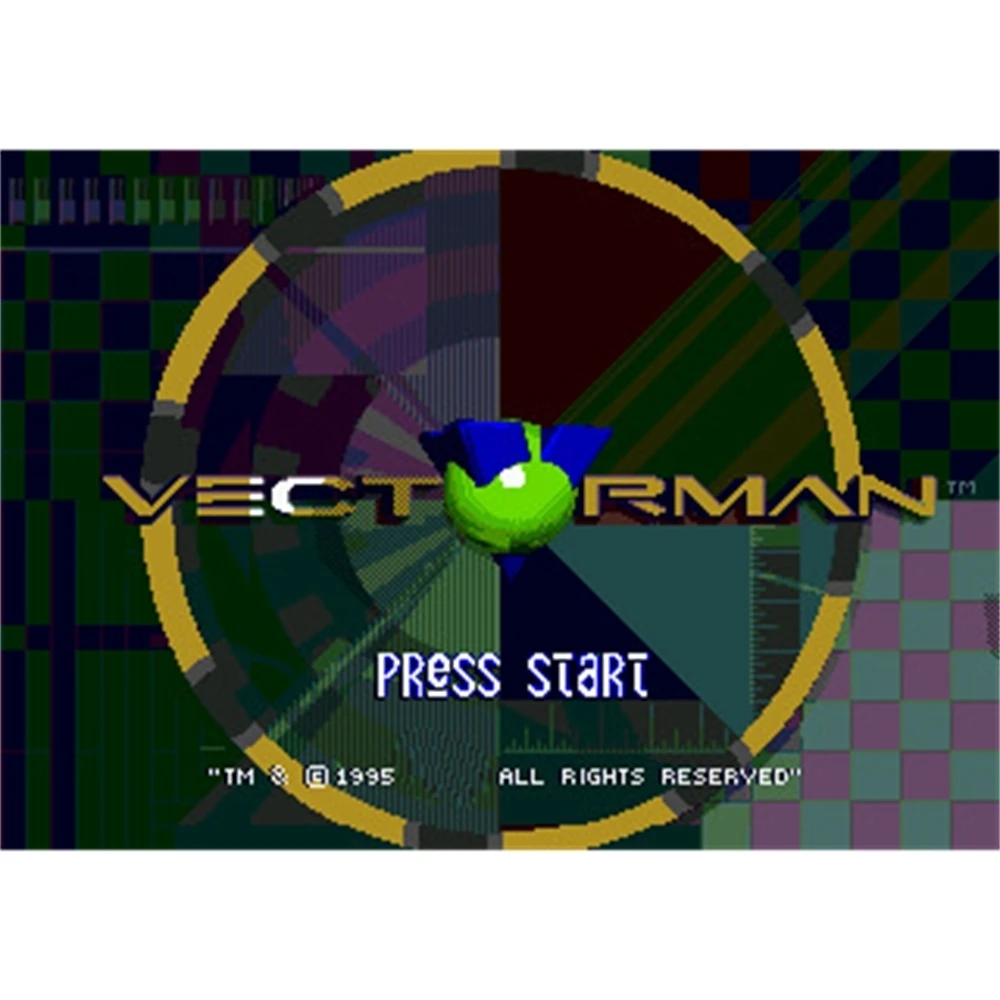 Vectorman Region Free 16-битная игровая карта MD для Sega Mega Drive Genesis