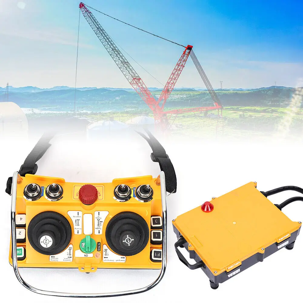 Wireless Crane Remote Control F24-60 Industrial Electric Transmitter Receiver Range Up to 100M