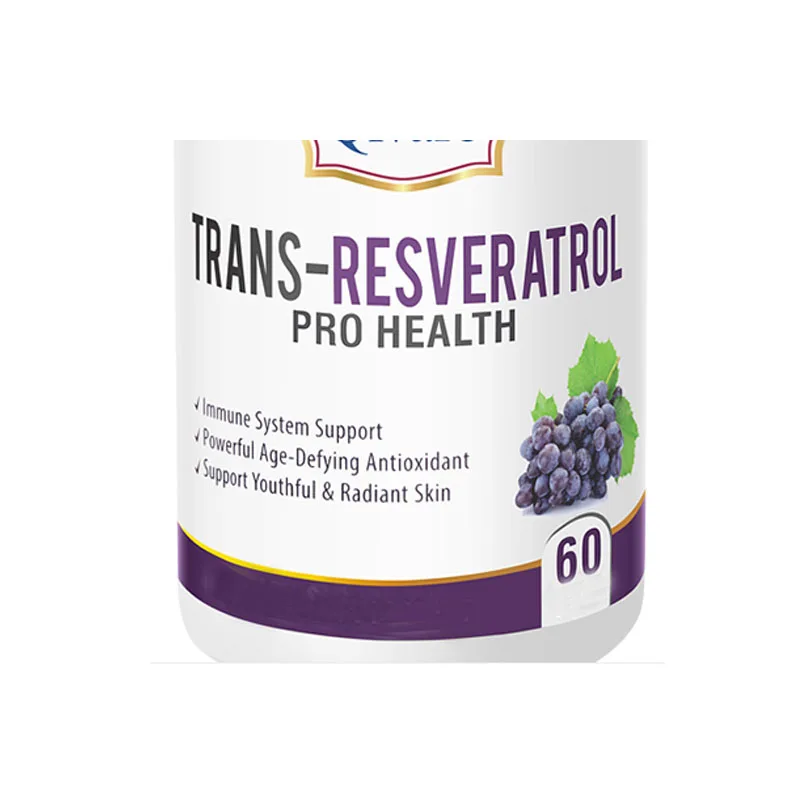 

Natural trans-resvera-trol Anti-oxidat-ion, anti-aging, inhibit melanin, freckle, whiten skin
