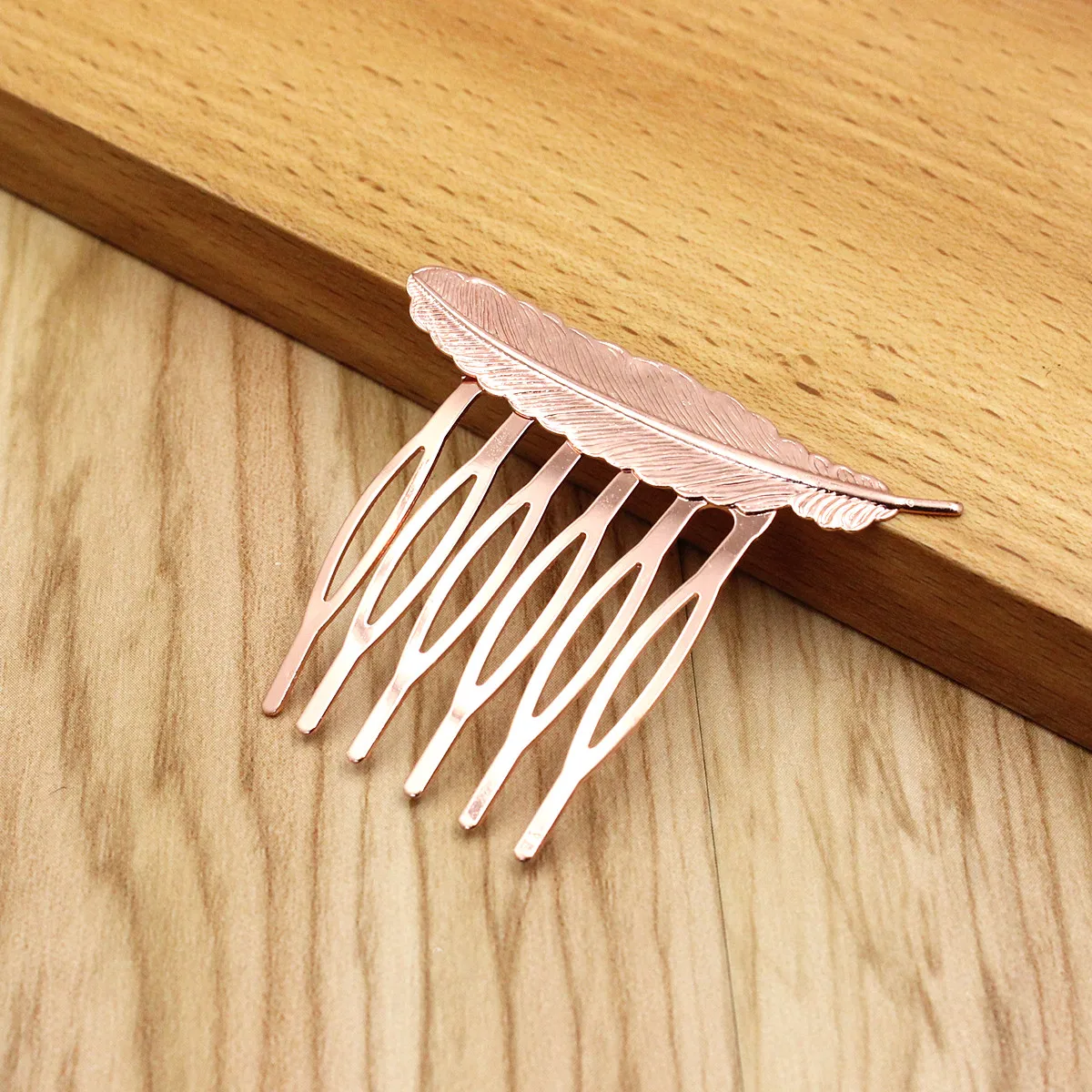 1 шт. медная заколка для волос 5 зубьев | Фурнитура и компоненты