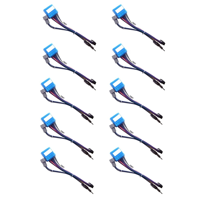 

10 шт., 16-контактный адаптер для автомобильной аудиосистемы, жгут проводов, 16-контактный провод для динамика, жгут проводов для Suzuki Swift Vitra SX4 ...