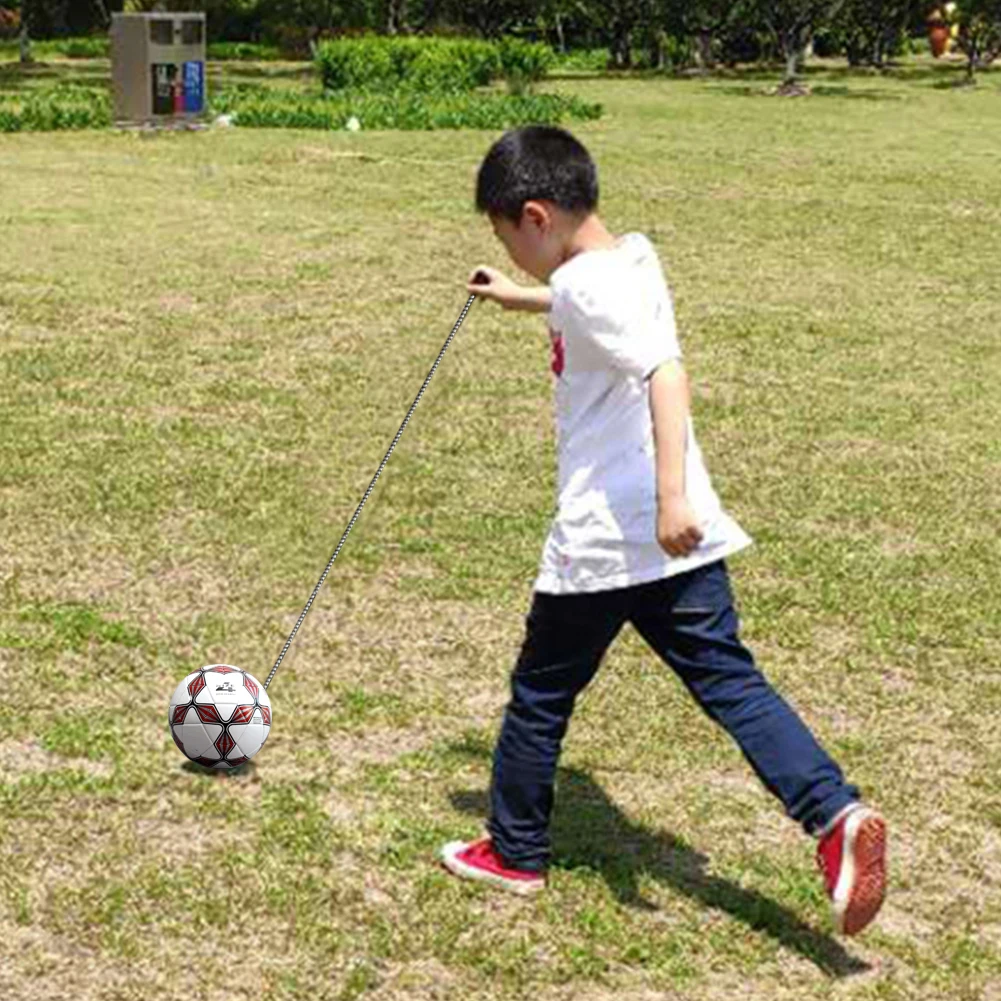 

Soccer Ball Practice Belt Football Kick Training Belt Adjustable Rope Trainer Training Equipment Practice Band