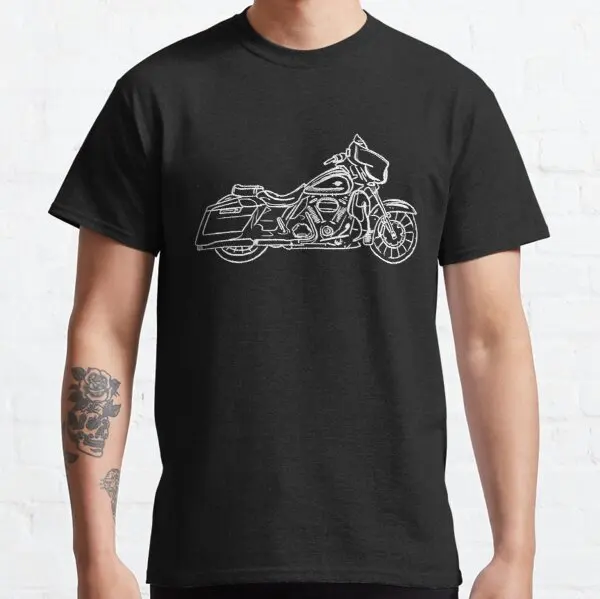 

Motorcycle art street glide t shirt for Buell Benelli HONDA BSA Bajaj Husqvarna Suzuki
