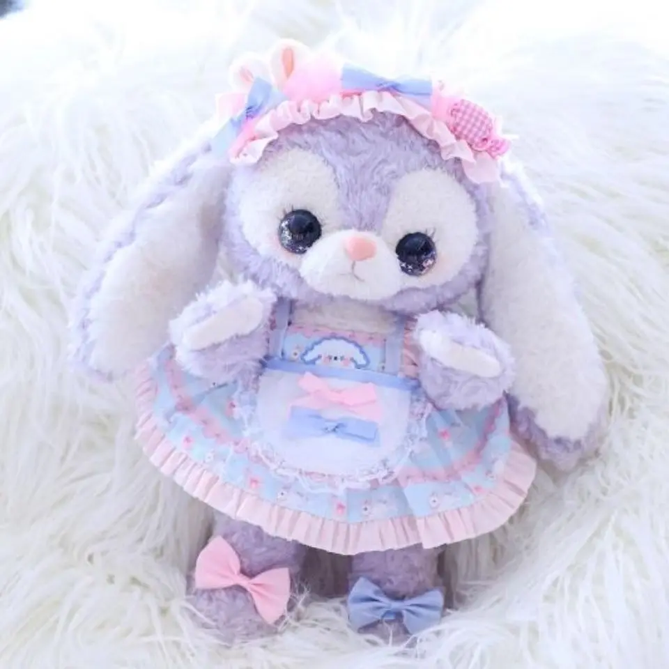 

New Disney Plush Toys Doll Clothes Lolita Female Dress Small Sheep Bleating Doll Clothing Accessories for Plush Stuff Gift