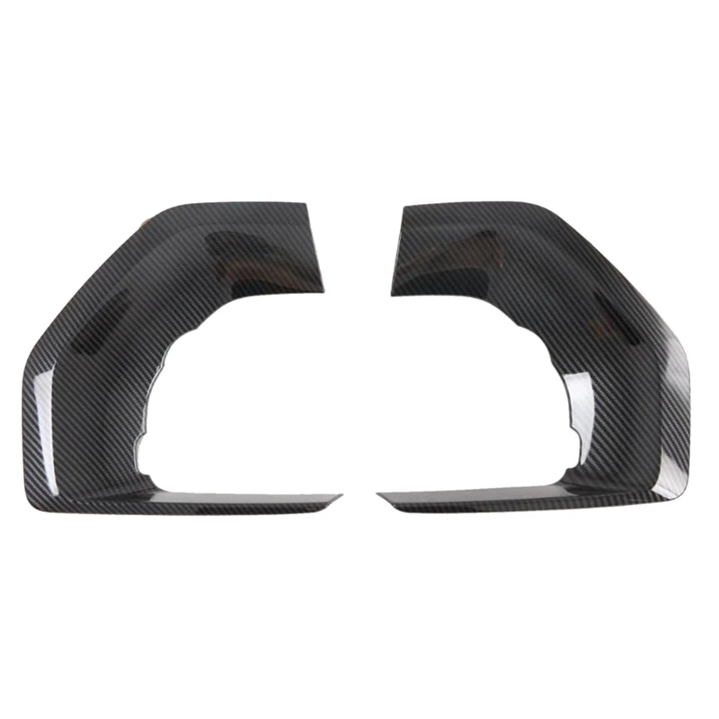 

AU04 -For KIA MOHAVE 2020 2021 2022 Front Fog Light Lamp Cover Trim Foglight Bezel Decoration Frame