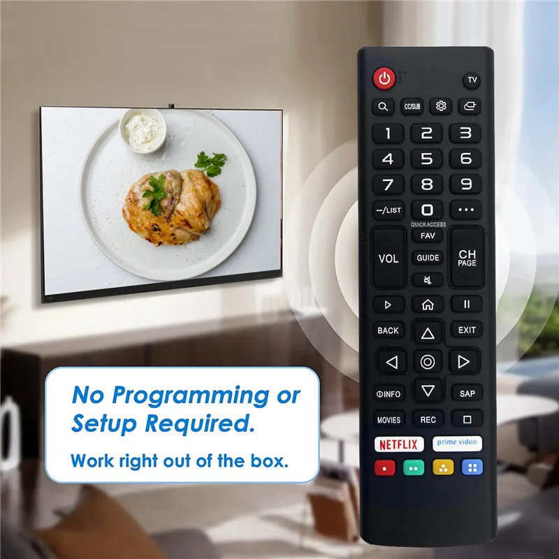 AKB76037002 замена пульта дистанционного управления для RCA 4K UHD Smart WebOS TV RWOSU6547 RWOSU5549