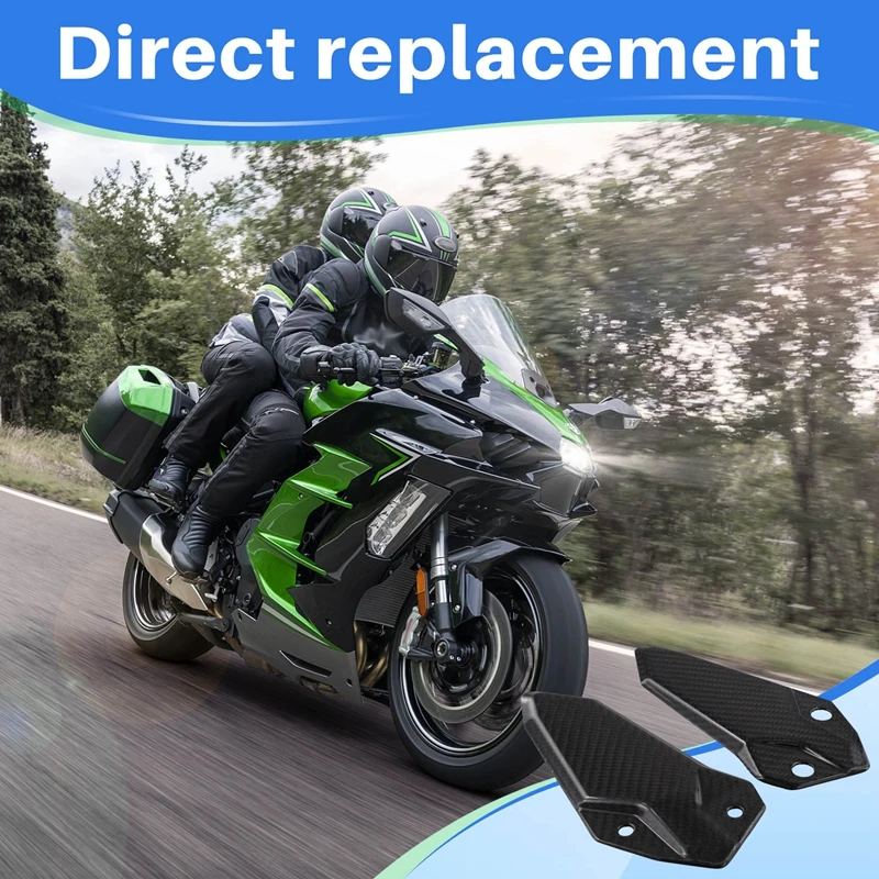 Аксессуары для мотоциклов из углеродного волокна защитные накладки пятки