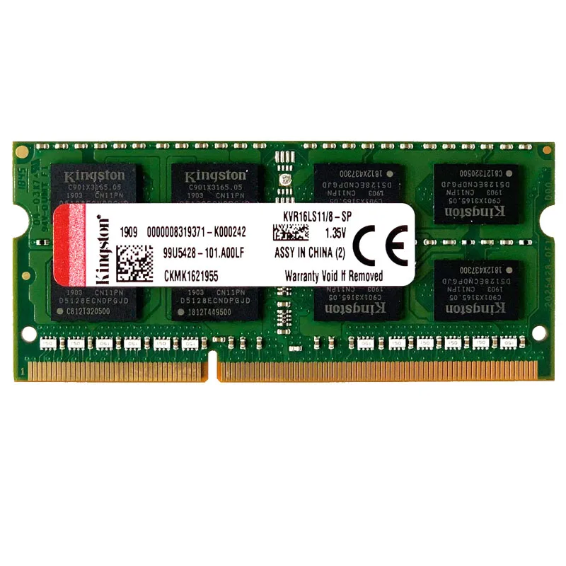 

DDR3 Ram Memory 2G 4GB 8GB 1333MHZ DDR3L PC3-10600S 1600MHZ 12800S Laptop Notebook 204pin 1.35V 1.5V SODIMM CL11 Unbuffered