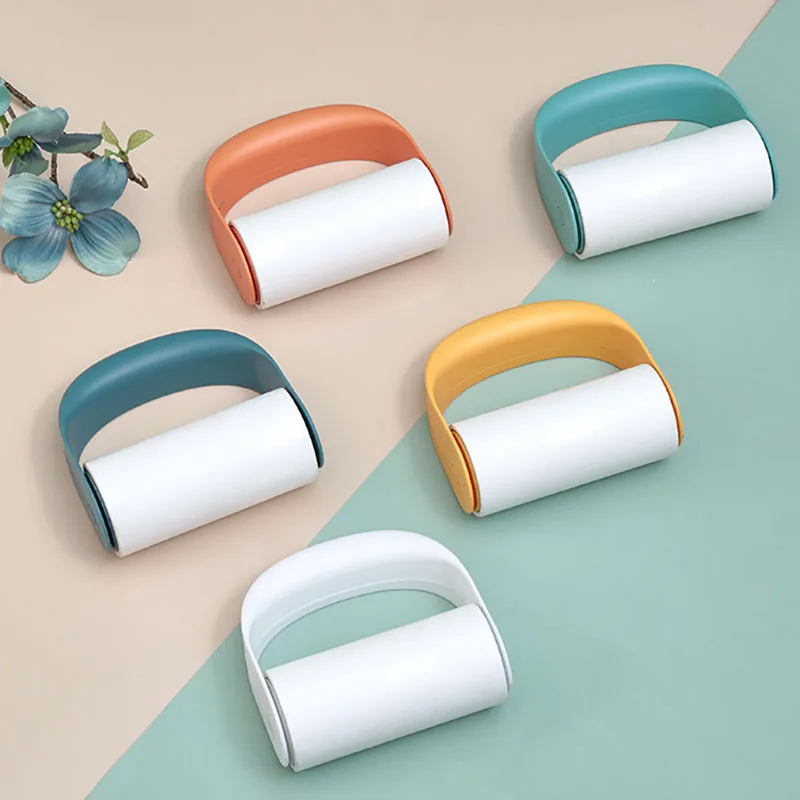 

Drum Clothes Gluer Oblique Tear Type Portable Dust Brush Paper Debris Suction Multi-function Hair Removing 1Pcs for Household