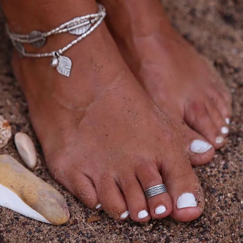 Кольцо с открытым носком в стиле ретро 8 шт./компл. |